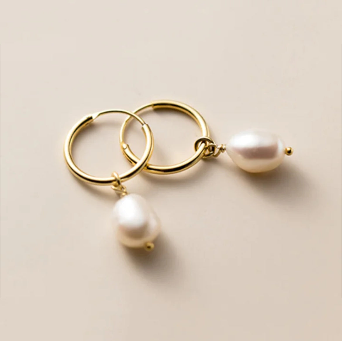 Sterling Silver Freshwater Pearl Earrings